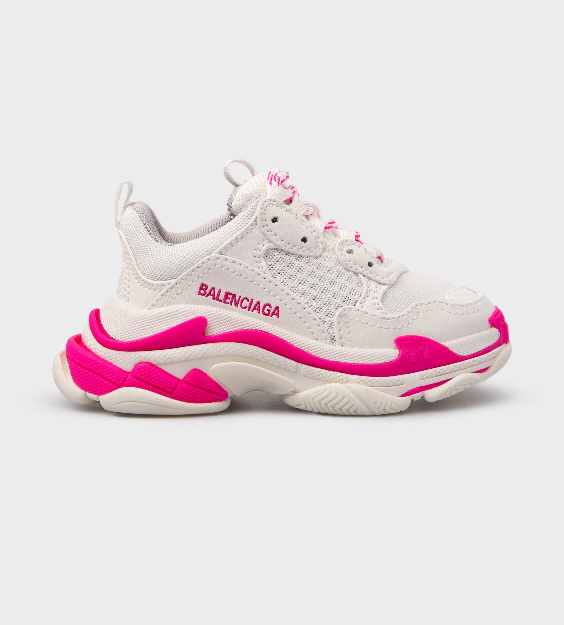 Triple S Trainers Neon Pink