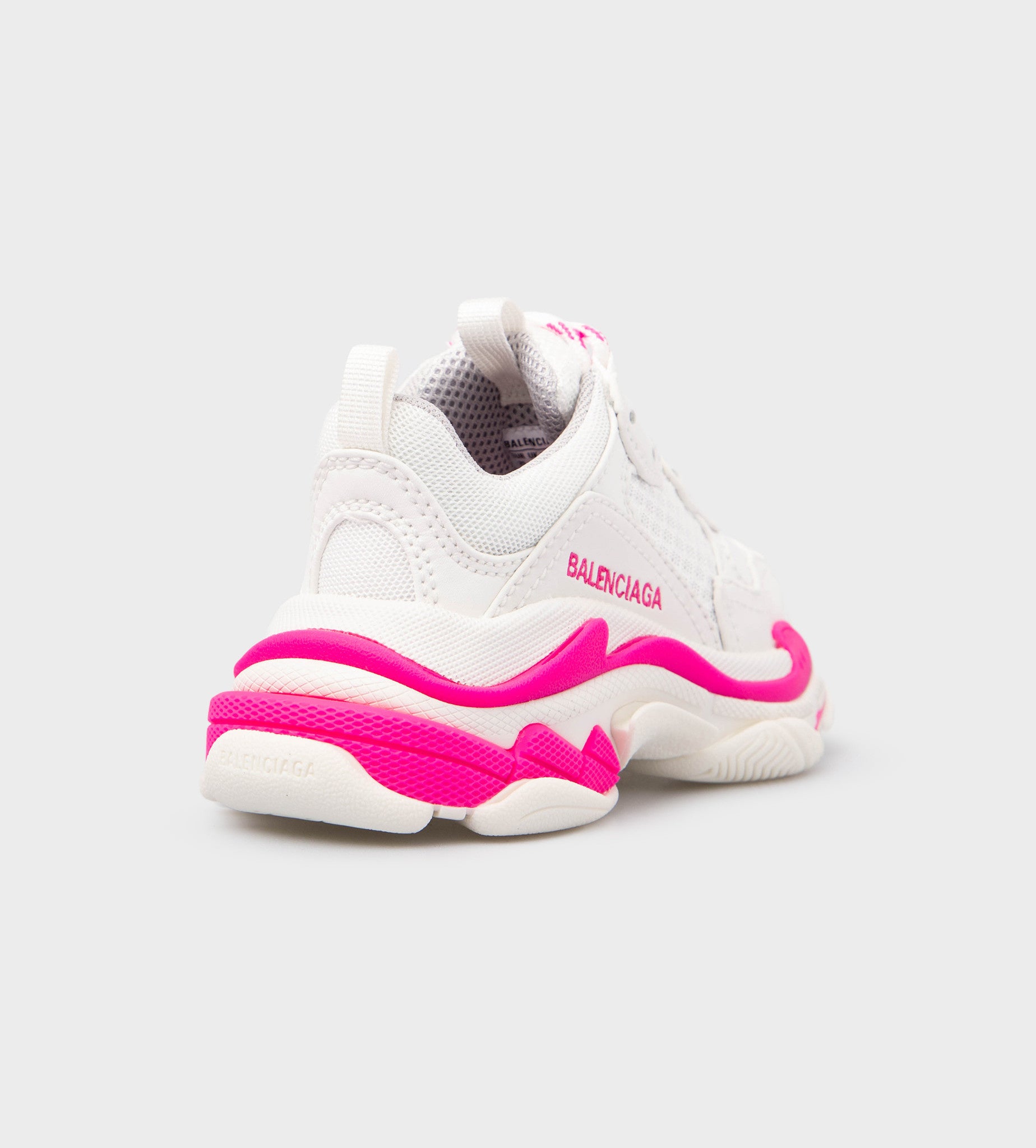 Triple S Trainers Neon Pink