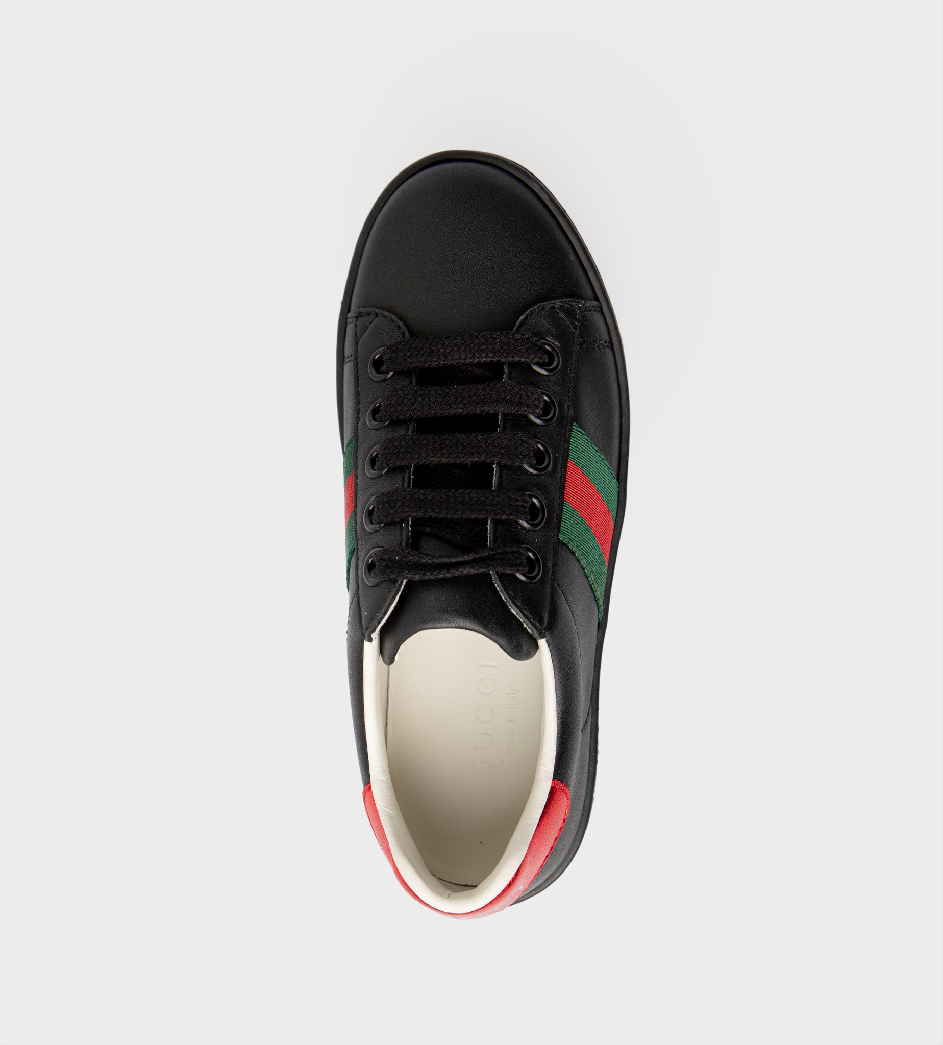 Ace Leather Sneaker Black