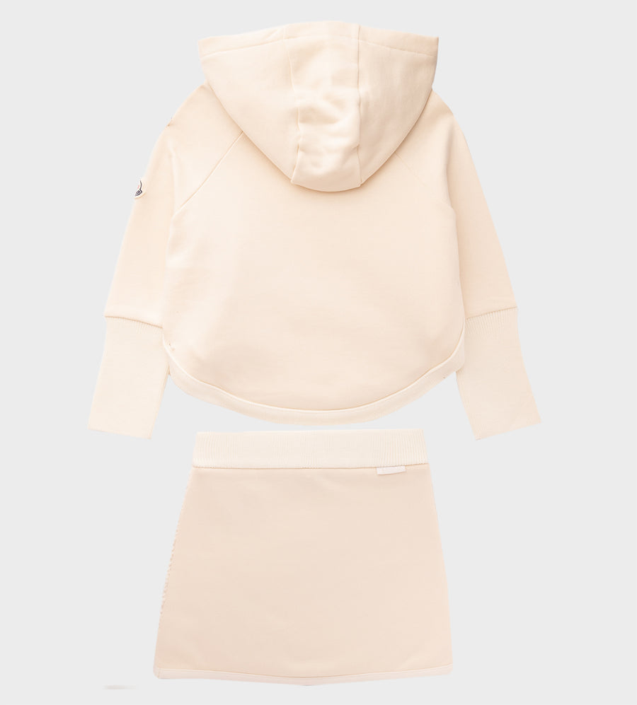 Cotton Skirt Set Ivory