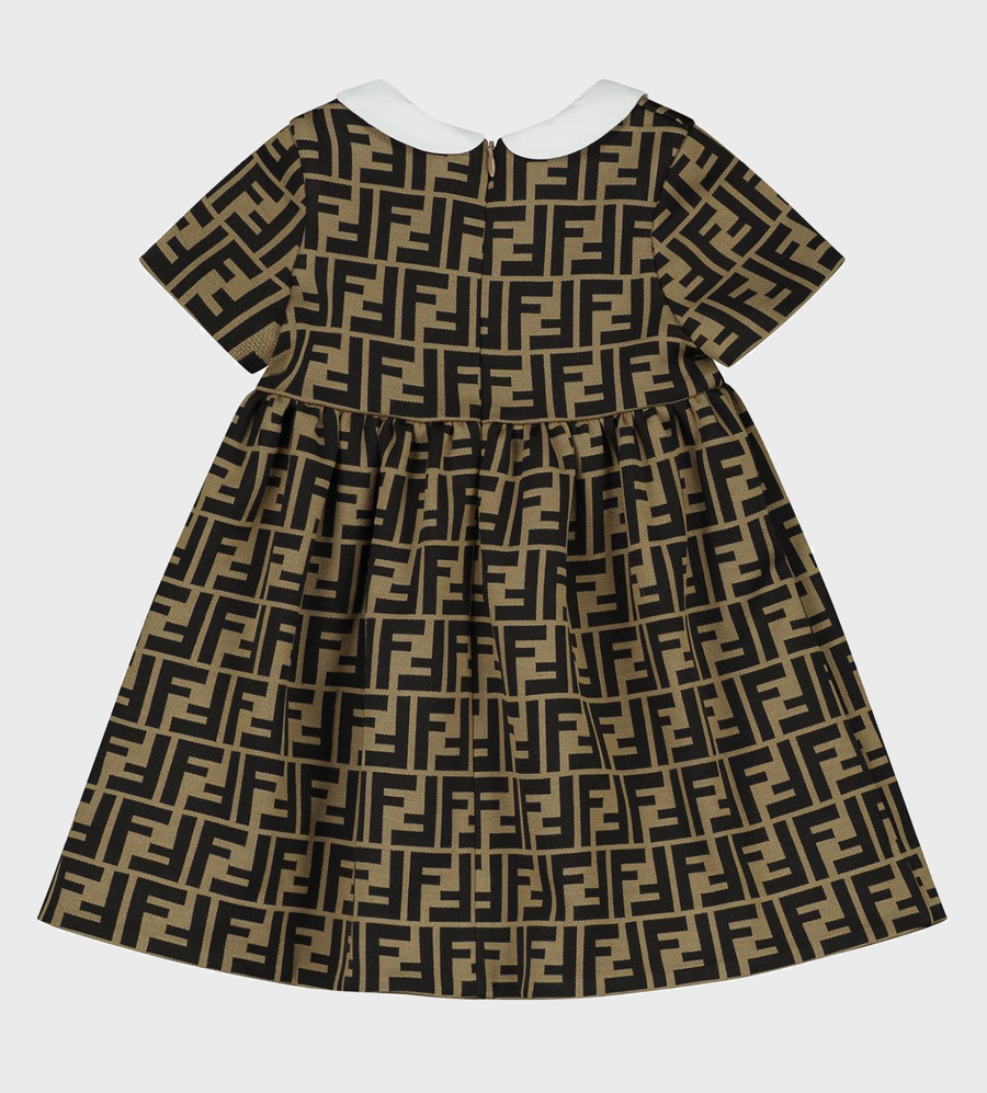 Baby Dress Brown