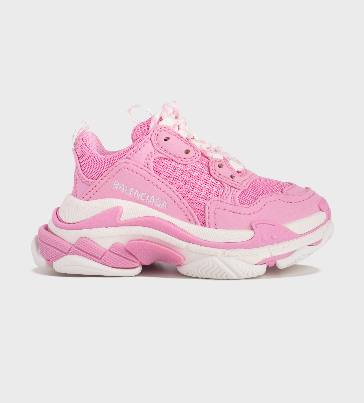 Triple S Sneakers Pink/White