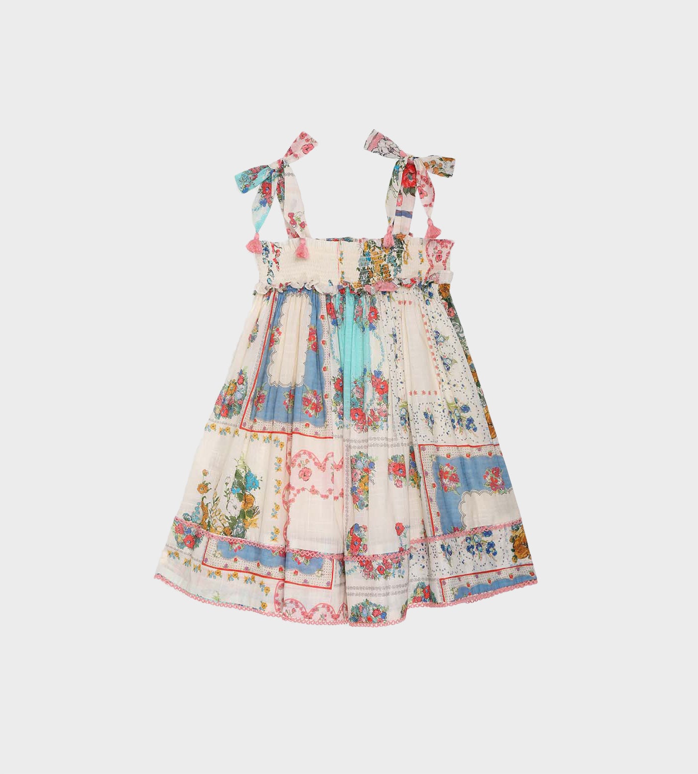 Clover Printed Cotton Dress Floral