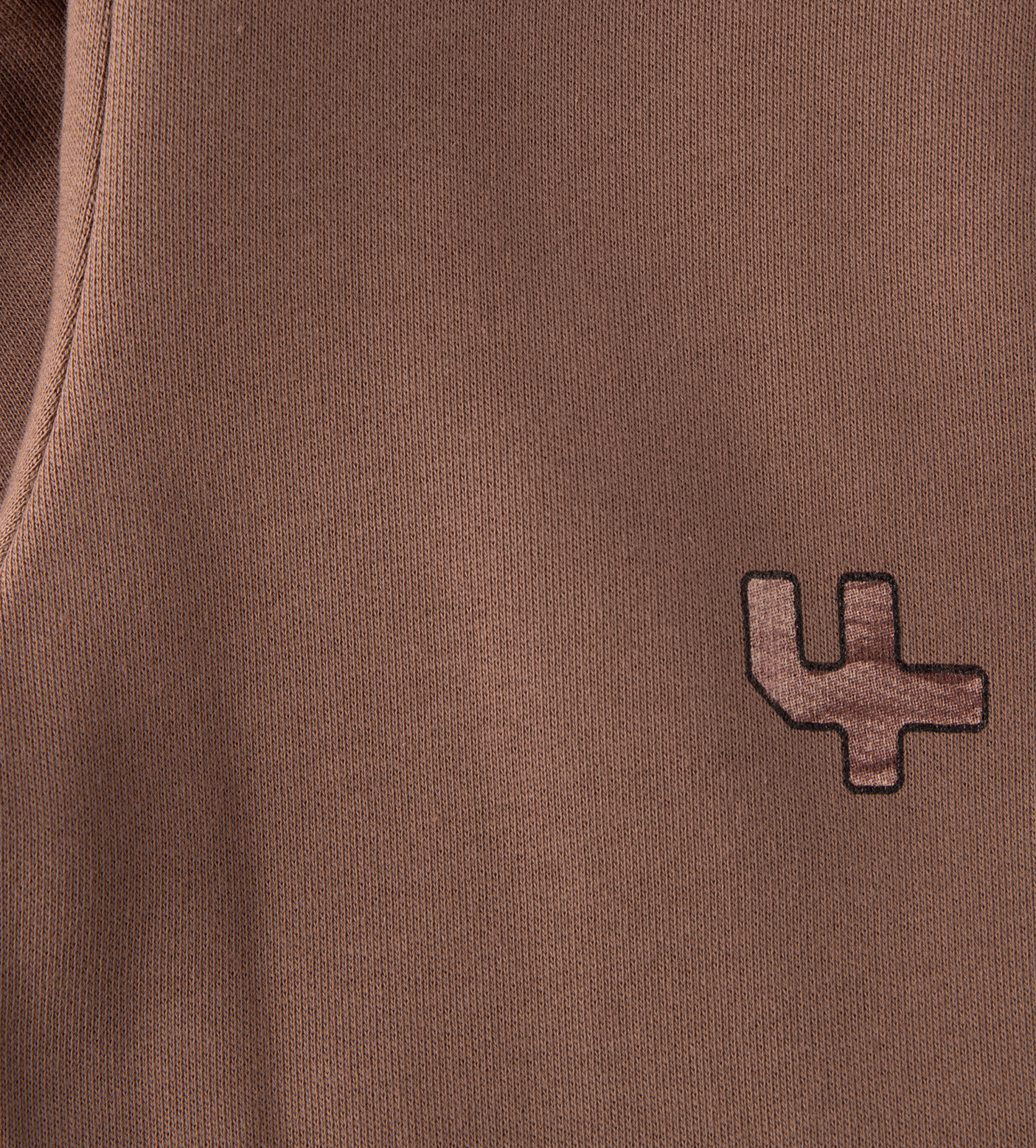 Outline Logo Sweatpants Coffee Quartz