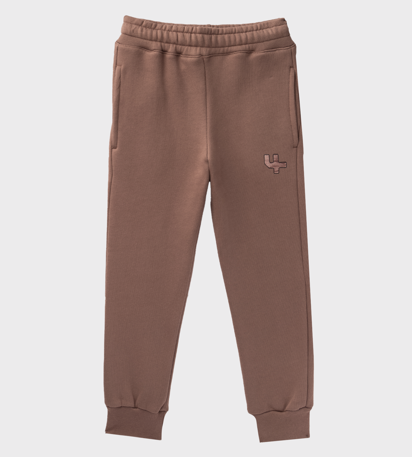 Outline Logo Sweatpants Coffee Quartz
