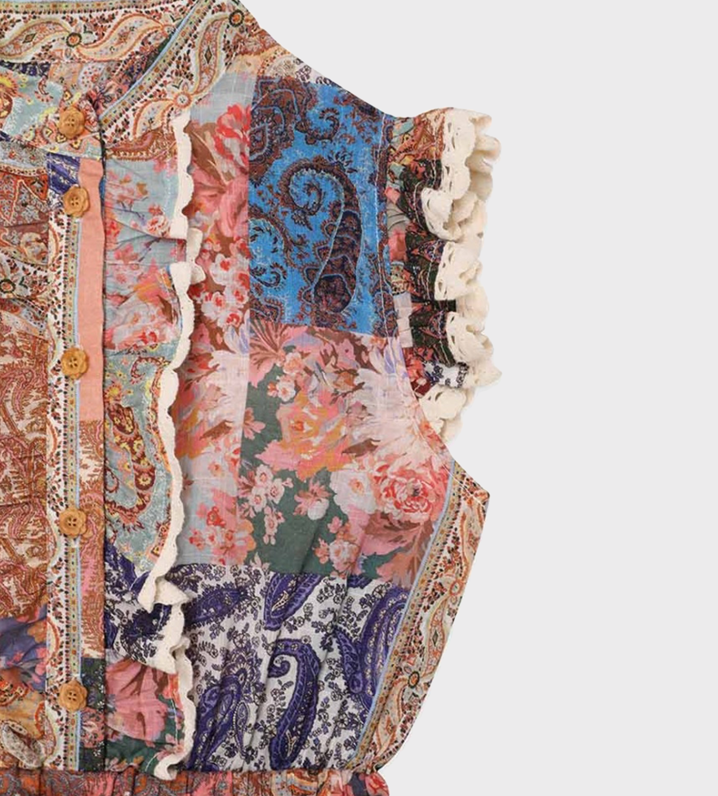 Print Paisley Playsuit Multi