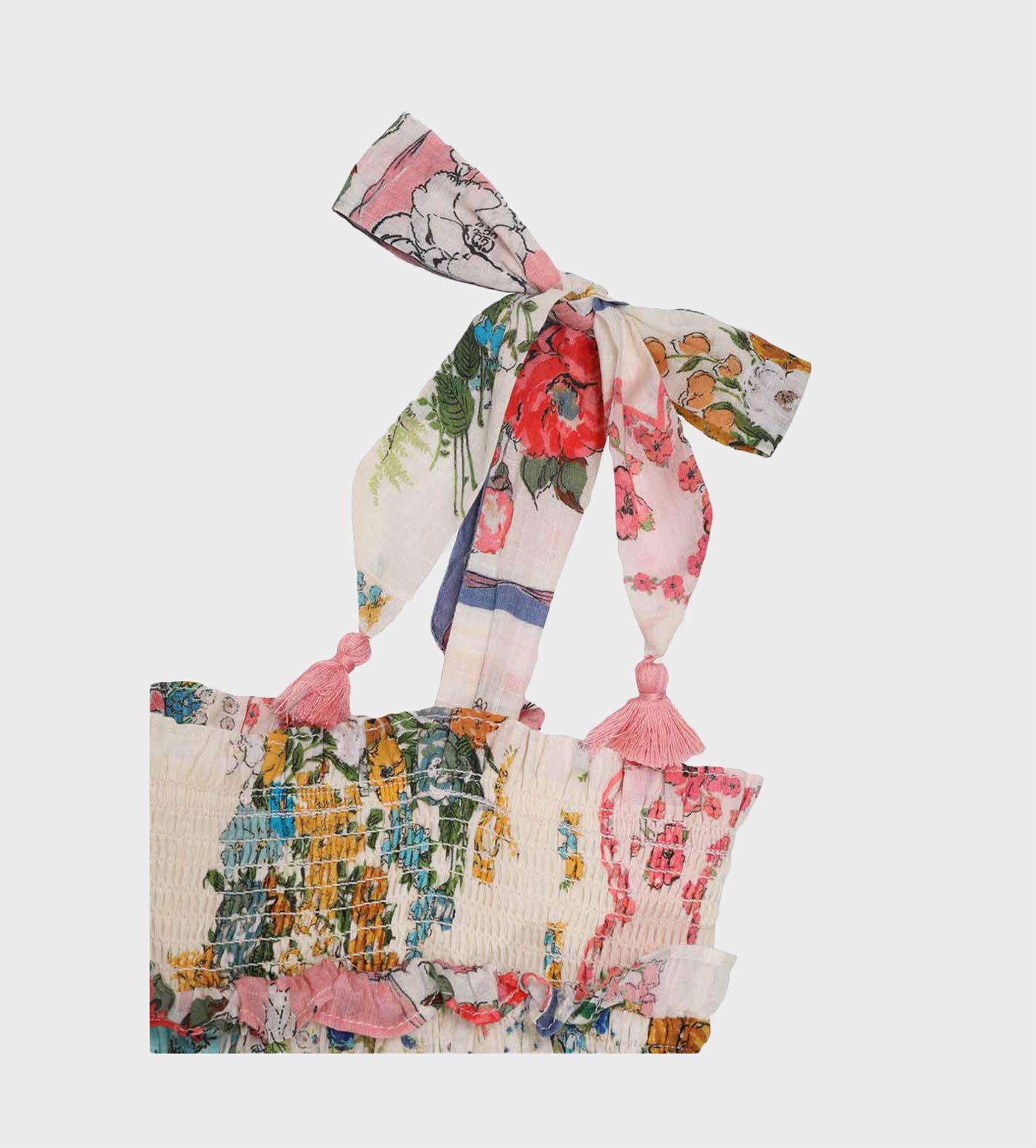 Clover Printed Cotton Dress Floral