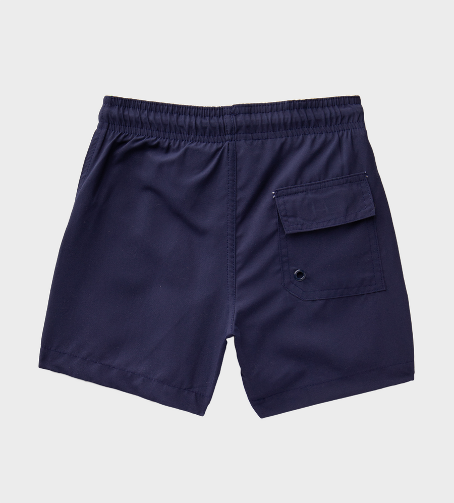 Circles Logo Swim Shorts Marine Blue