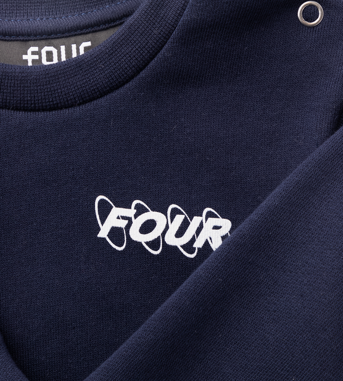 FOUR Baby Circles Logo Set in Marine Blue