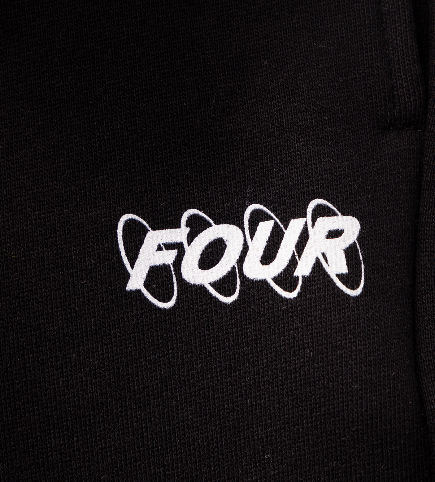 FOUR Circles Logo Shorts in Black