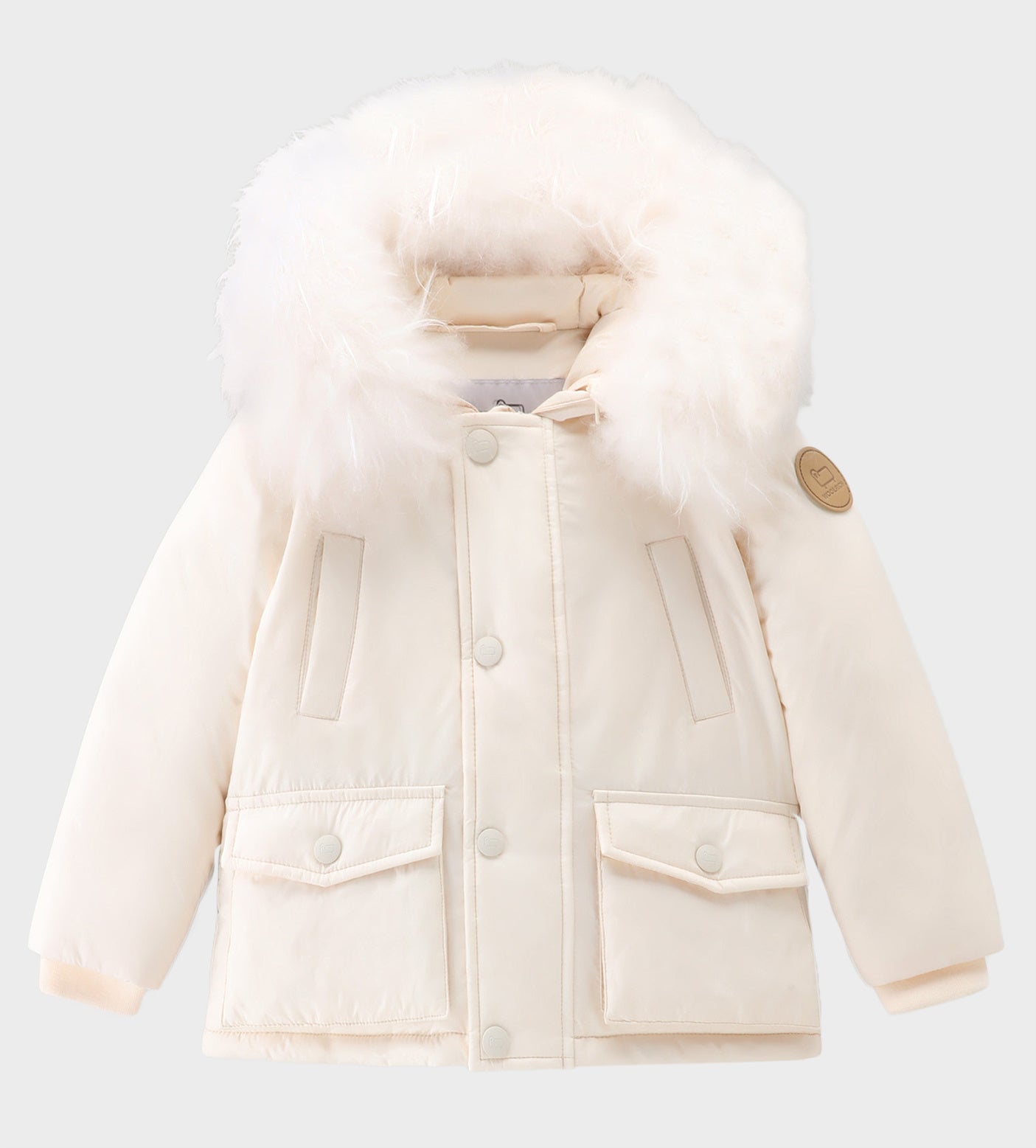 My First Parka-Babyparka Milky Cream