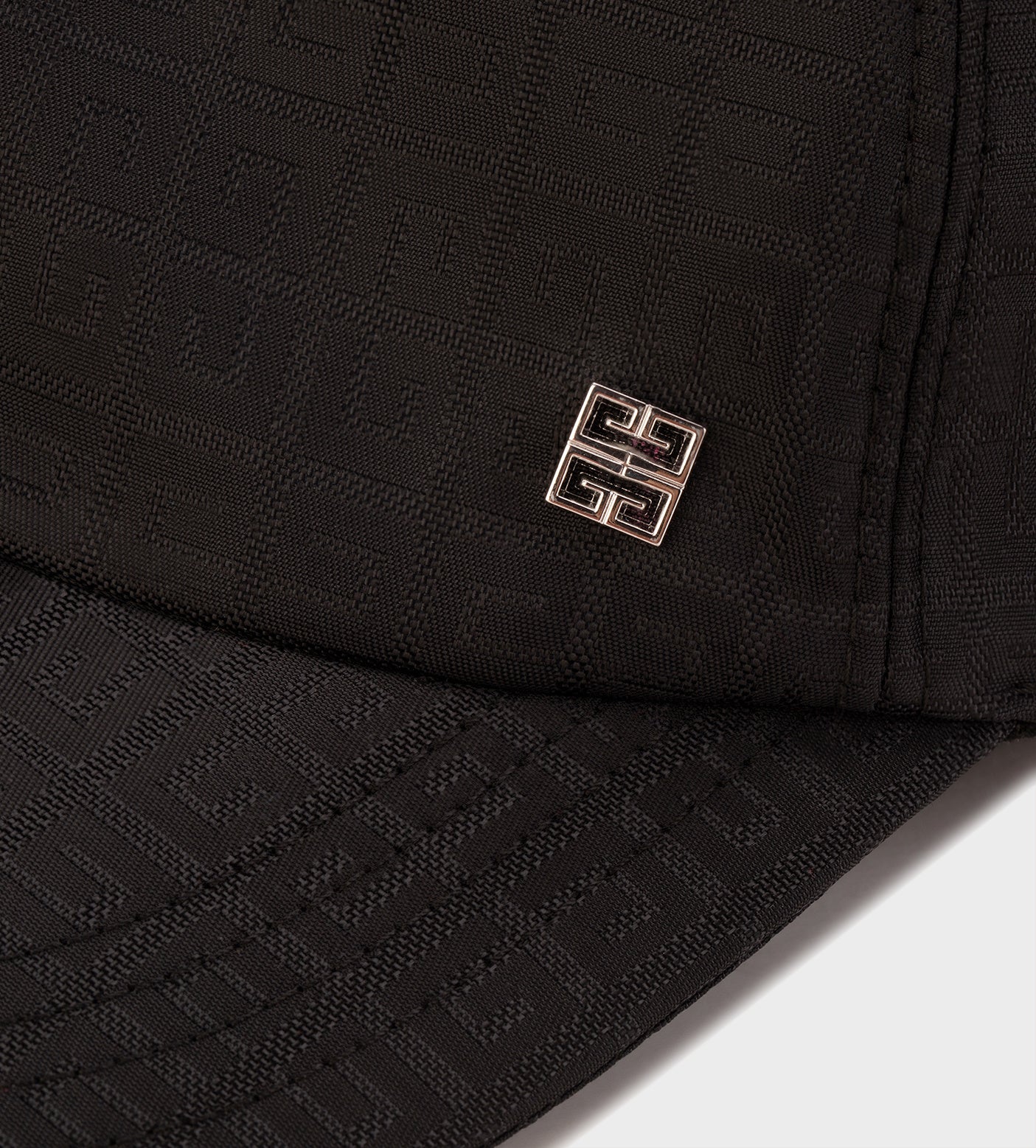 4G Motif Baseball Cap Black