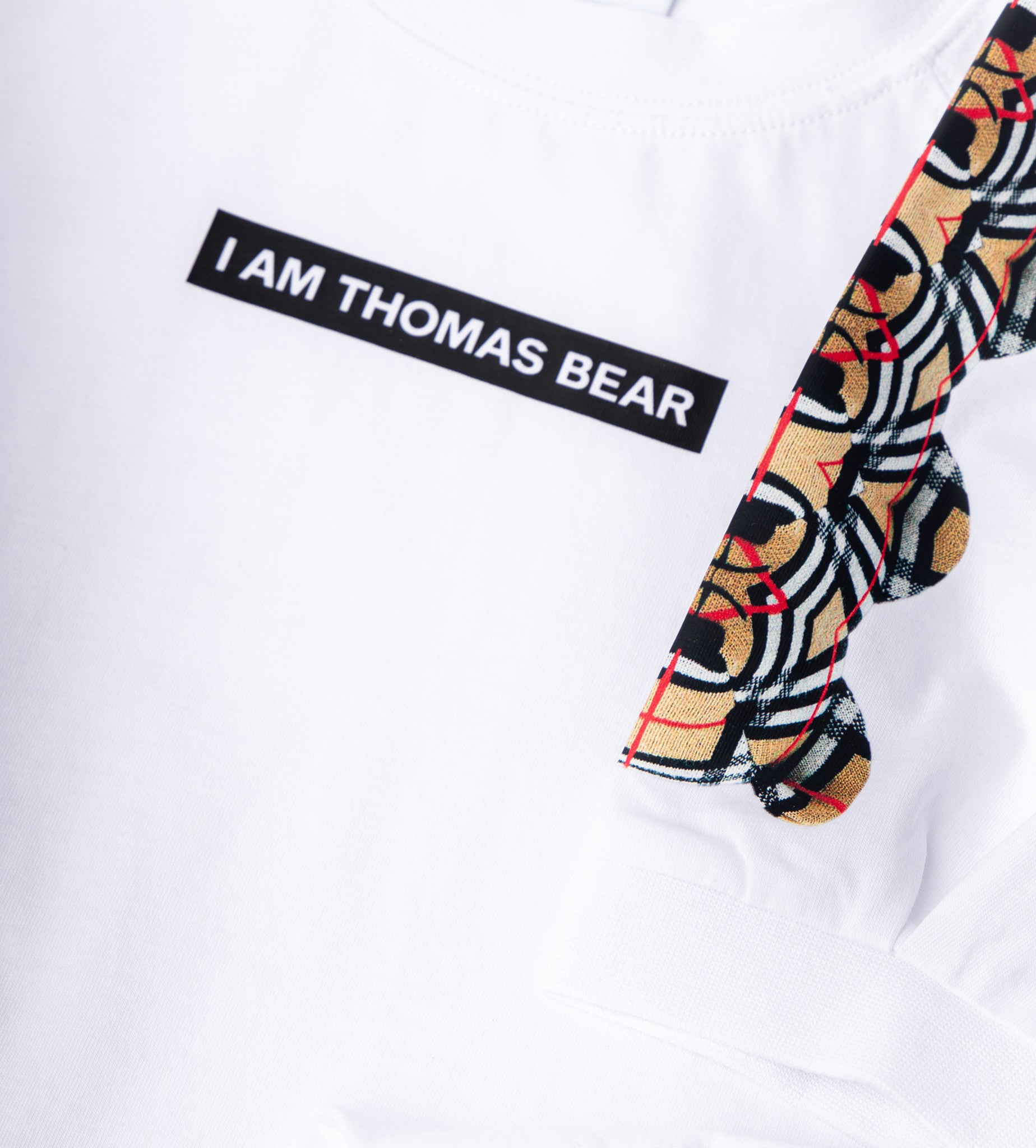 Thomas Bear Sweat Shirt White