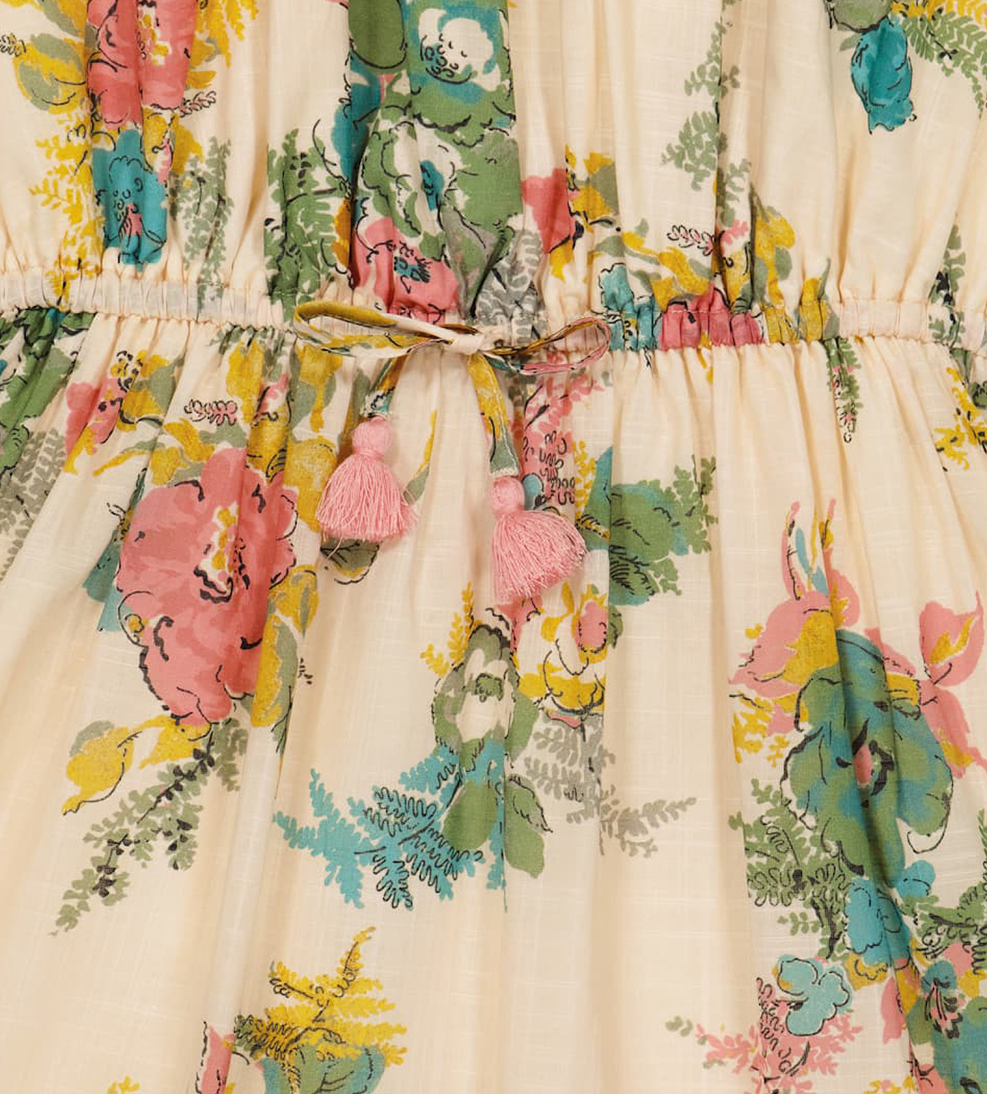 Print Sleeveless Dress Floral