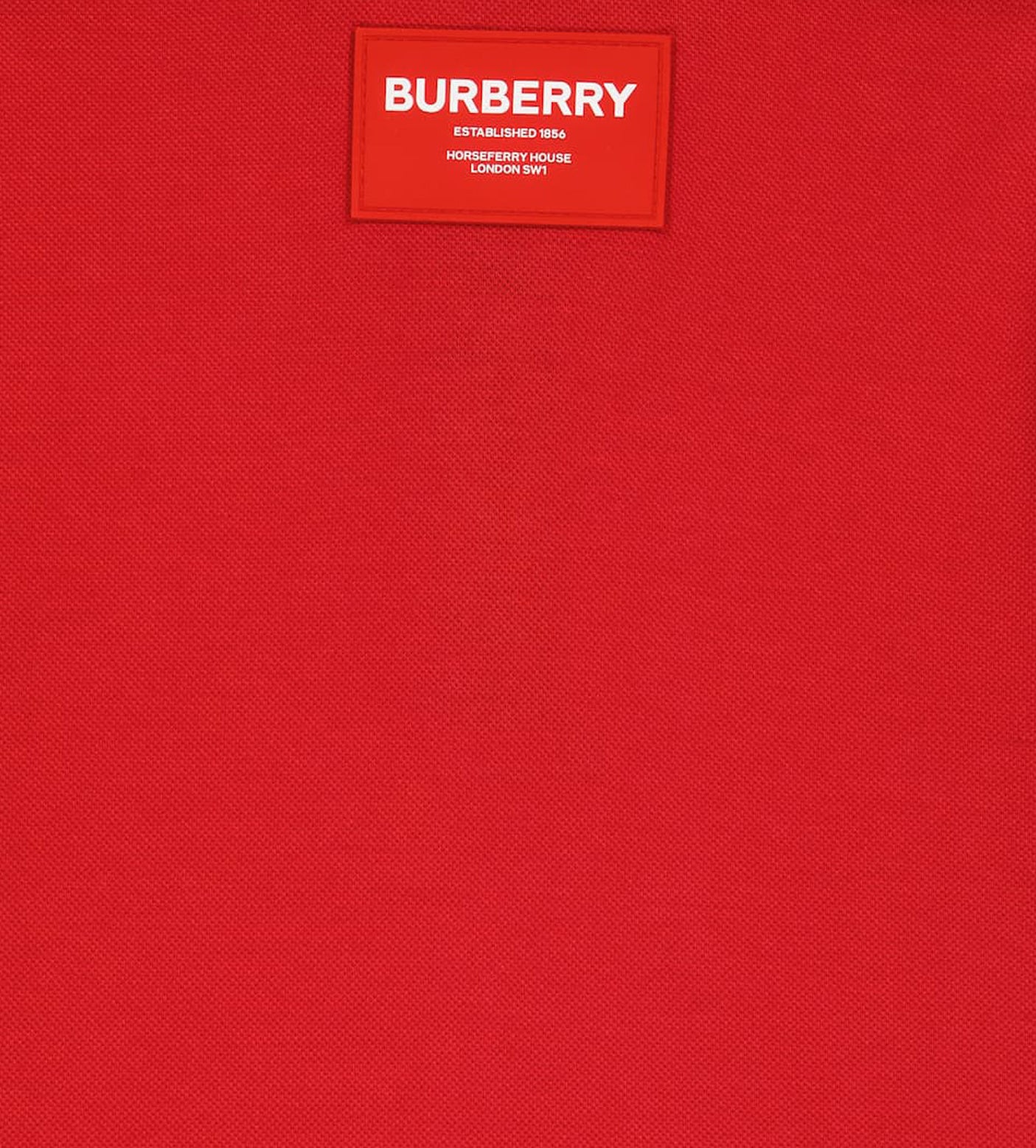 Cotton Polo Shirt Red