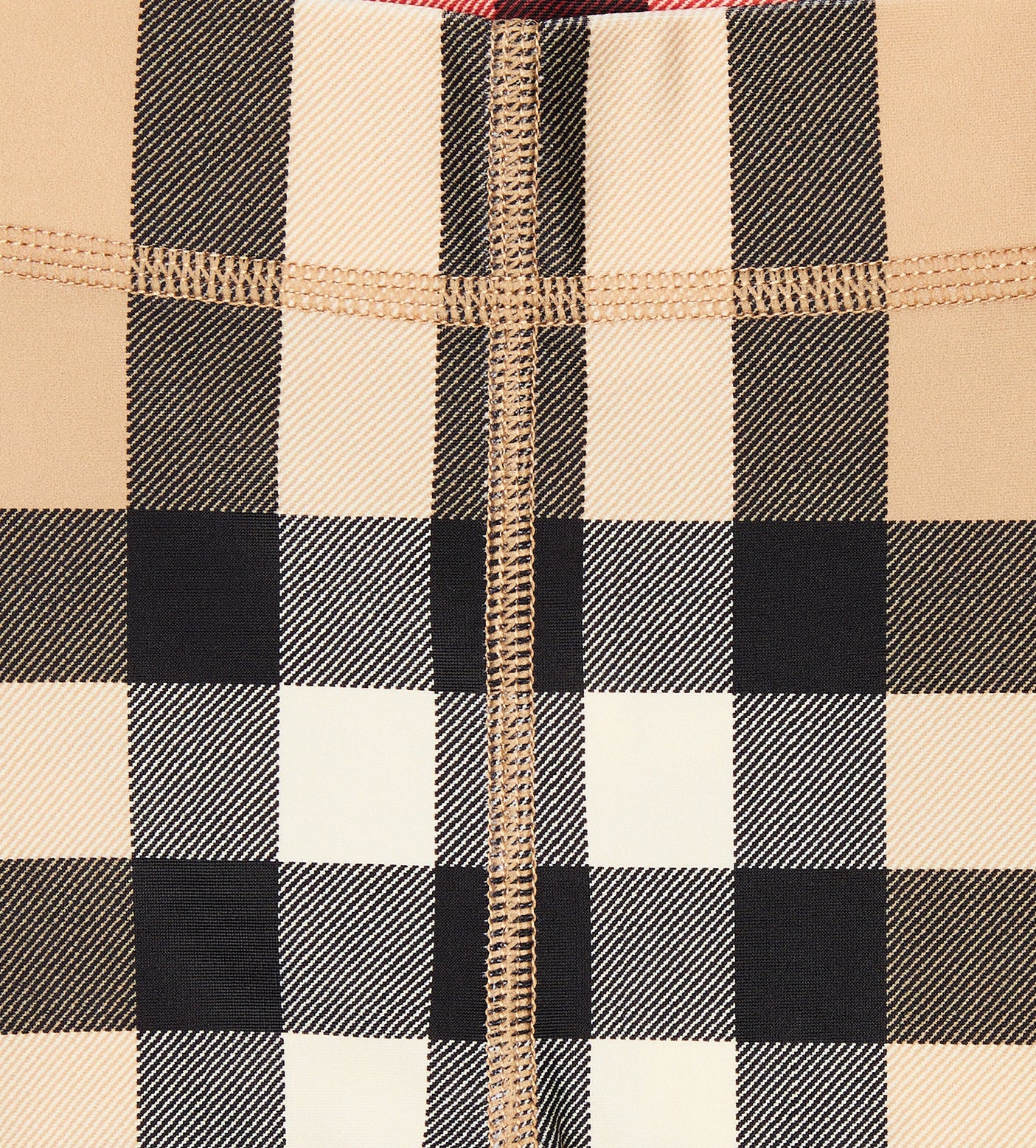 Baby Vintage Check Leggings Beige