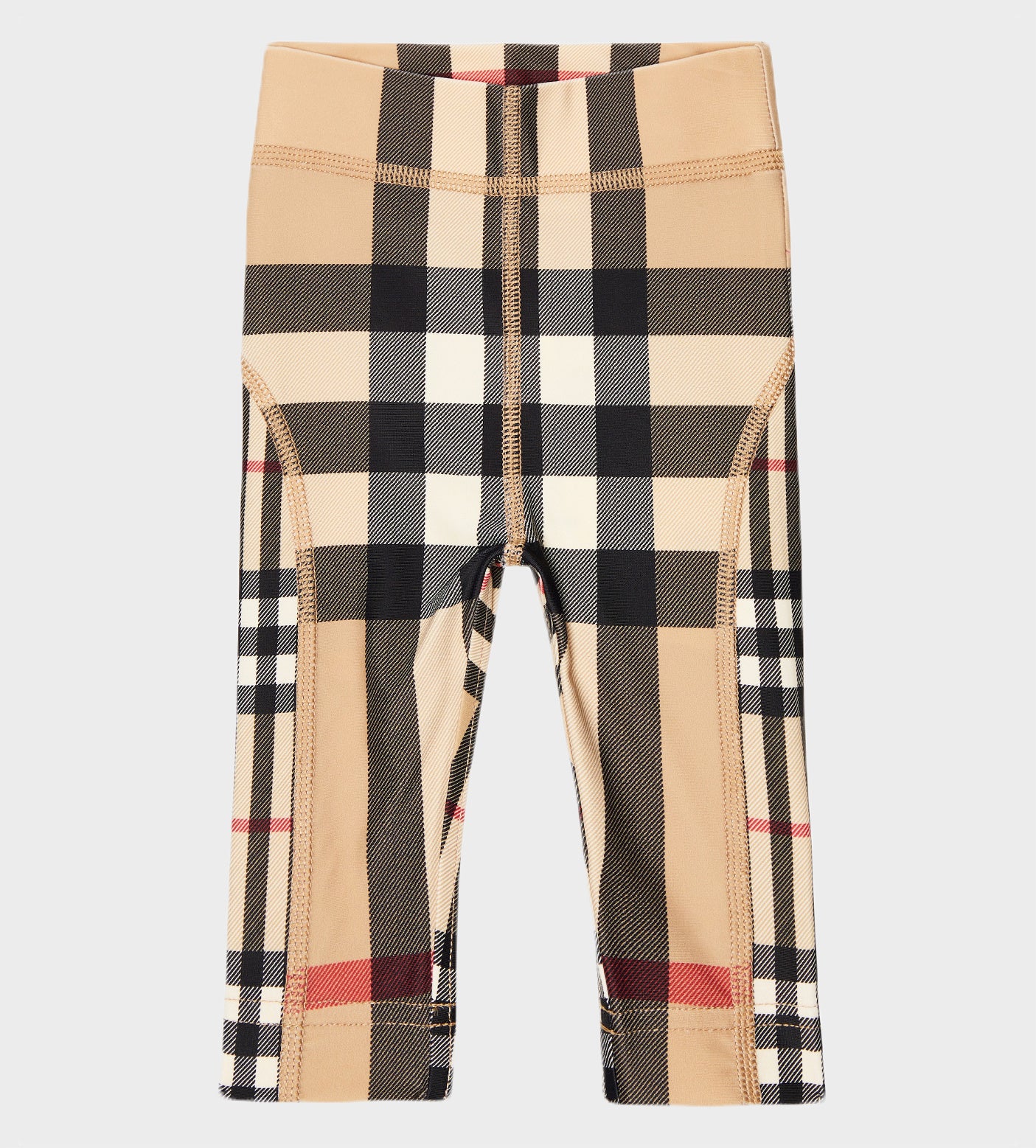 Baby Vintage Check Leggings Beige